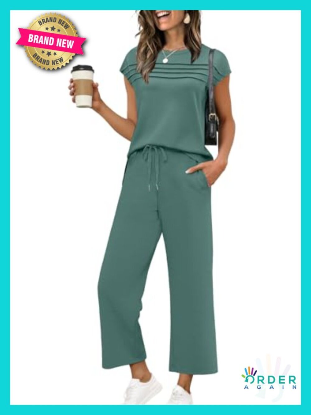Two Piece Sets Cap Sleeve Lounge Matching Sets Wide Leg Pants S-3xl